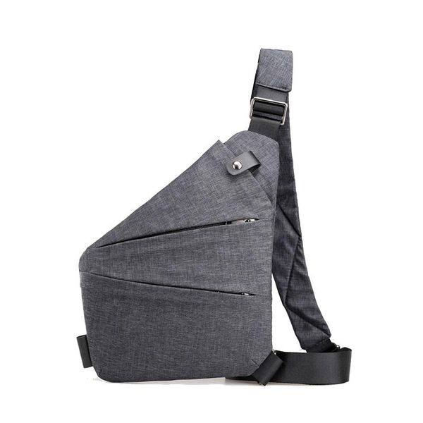 

school bags kuyomens man thin personal pocket bag holster tactical shoulder sling vintage crossbody outdoor zipper anti-theft chest