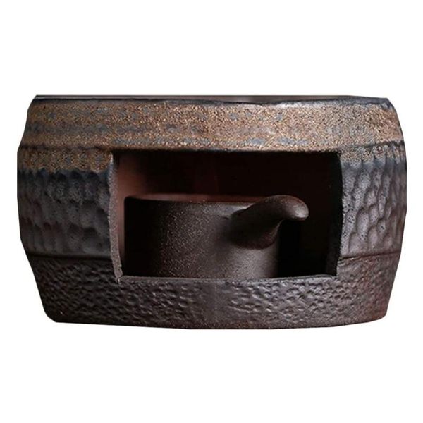 

fragrance lamps ceramic tea warmer retro candle stand holder kungfu tool for lovers