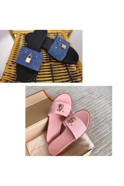 

luxury womens sandals slide designer slippers candy color flat high heels rubber, Black