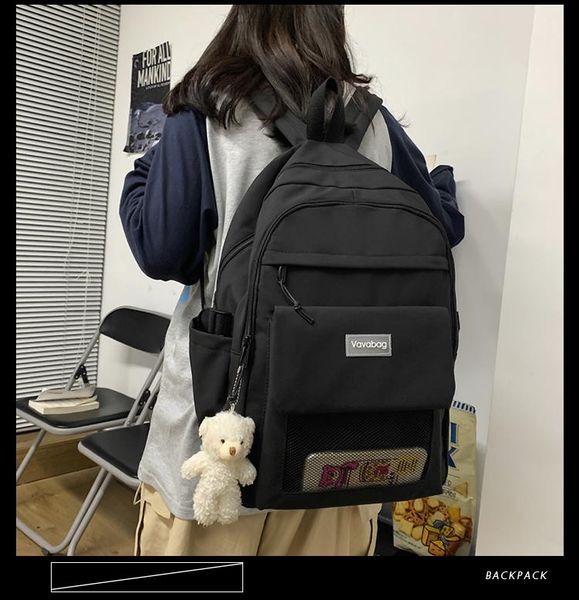 

backpack ytx1731 2021 female college student class bag simple japanese style