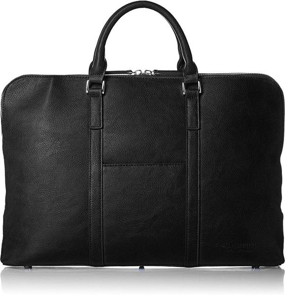 

briefcases black handbag business bag a4 storage self-supporting leather hand