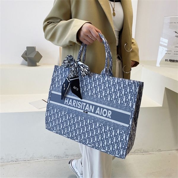 

designer sale 2022 new tote bag letter printing large capacity bag simple hand women's style ugnm