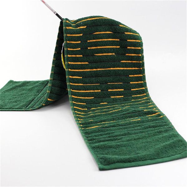 

towel in stock 2pcs sports towels orange green long cotton running yoga gym