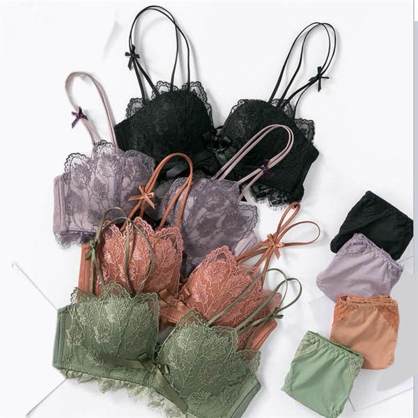 

bras fashion lace bralette push up wireless women soft black butterfly comfortable bra mesh underwear, Red;black