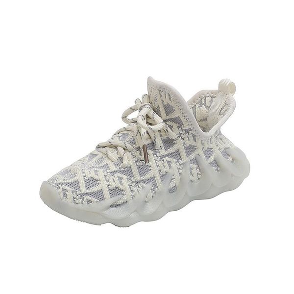 

spring autumn kids sports shoes children's running for boys girls breathable soft fashion air mesh casual sneakers athletic & outdoor, Black