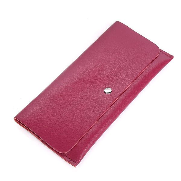 

wallets 2021 style women's long wallet genuine leather purse women womens, Red;black