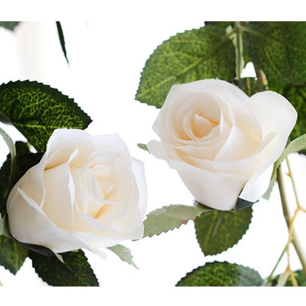 

decorative flowers & wreaths home rose garland coffee shop party artificial flower fake plants table