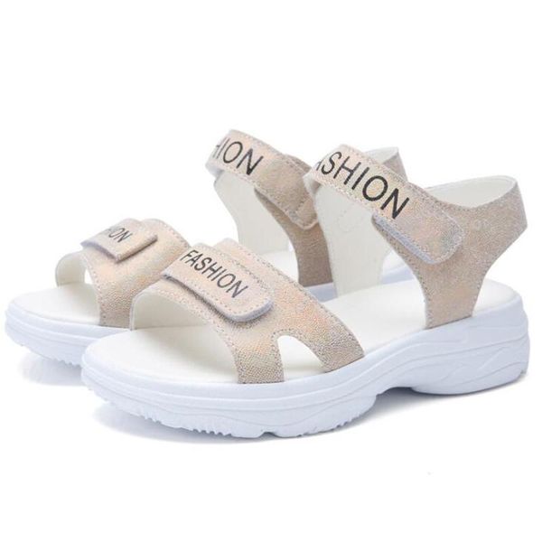 

sandals student sports bottom womens summer casual women's shoes fashion platform women slides slippers sandalias, Black