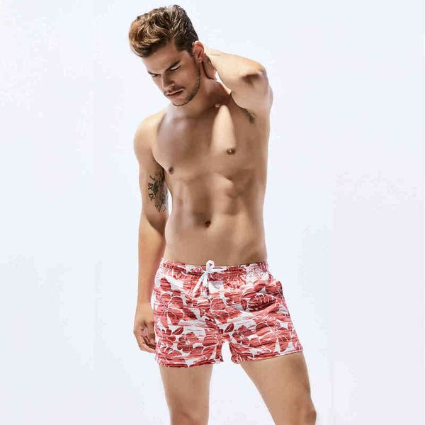 

men's home sports shorts youth fashion trend printed beach pants