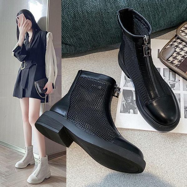 

boots shoes for women red women's 2021 summer fashion short zapatillas mujer chaussure femme, Black