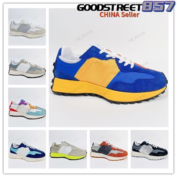 

shoes newblue men carmine grey hyper royal light smoke grey-white ms327 red green black whit nb327 sneakers