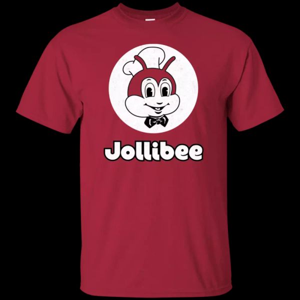 

jollibee, restaurant, fast food, bumblebee, cute, t-shirt, White;black