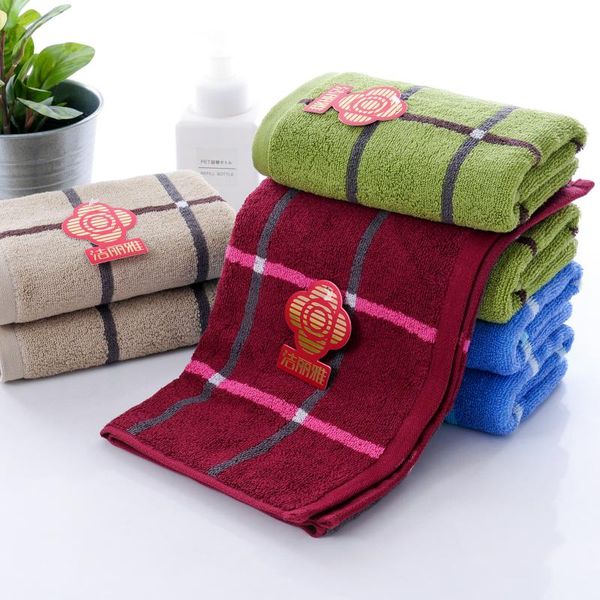 

towel 0 face wash home daily striped cotton thick absorbent necessities