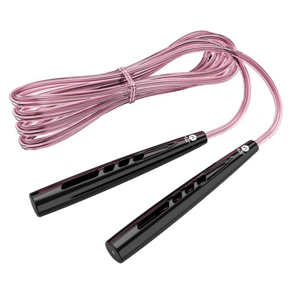 

jump ropes adjustable skipping rope durable pvc lightweight ergonomic handle fast speed cable for exercise fitness sport //