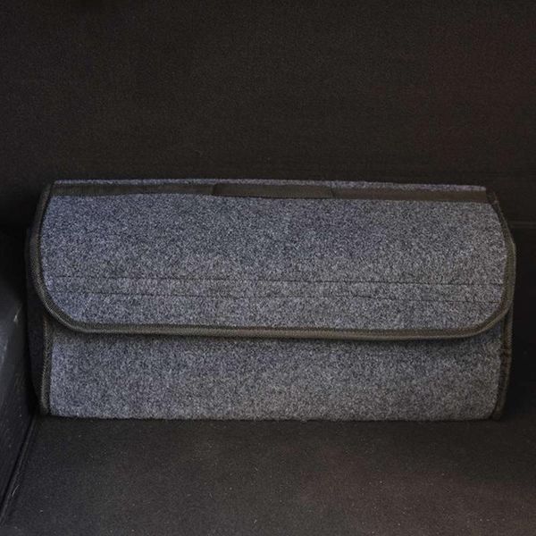

car organizer portable trunk felt storage bag multipurpose auto folding box