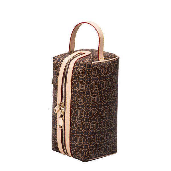 

handbag women's fashionable simple three-dimensional small cosmetic 2021 lightweight travel portable printed