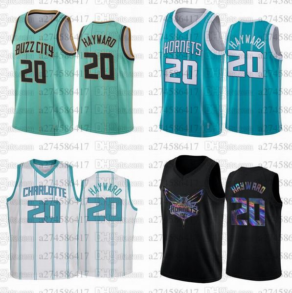 

men s-6xl basketball jersey 20 gordon hayward mint green white purple city sleeveless jerseys, Black;red