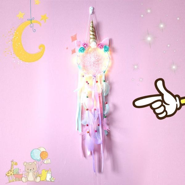 

decorative objects & figurines wind chimes ins style led light christmas decorations gift home decoration ornament dreamcatcher dromenvanger