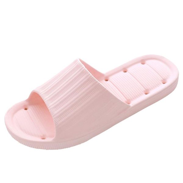 

slippers women's fashion casual couples home bathroom shower non-slip pool shoes summer sandals floor simple#311, Black