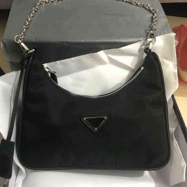 

cross body bags menger 2 pc with box shoulder cross-body bag zipper lady chest chain sac tote