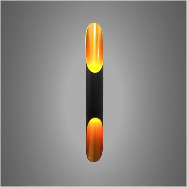

wall lamp modern lights for bedroom hallway golden luxury source double pipe bedside loft led