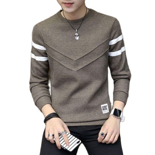 

men's sweaters 2021 sweater men casual knitwear pullover fashion o-neck pull clothing -3xl, White;black