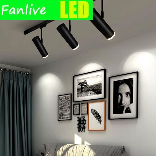 

track lights 10pcs cob light led 3w 7w 10w 15w 20w commercial with 2-wire connector