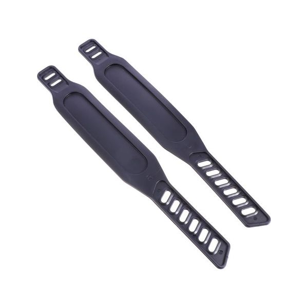 

ankle support 2 pcs exercise bike pedal straps plastic adjustable cycling fix band, Blue;black