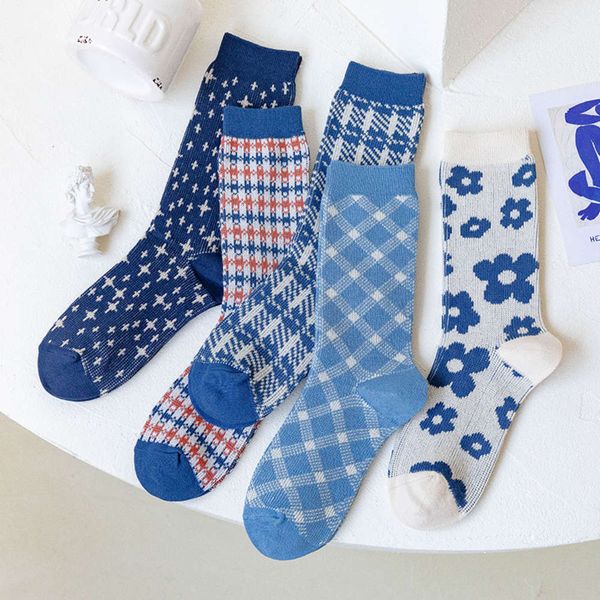 

autumn winter style middle cotton plaid, Black;white