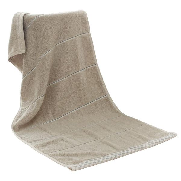 

towel quick dry soft cotton gift skin friendly striped fitness bath shower thick water absorbent sports home large beach