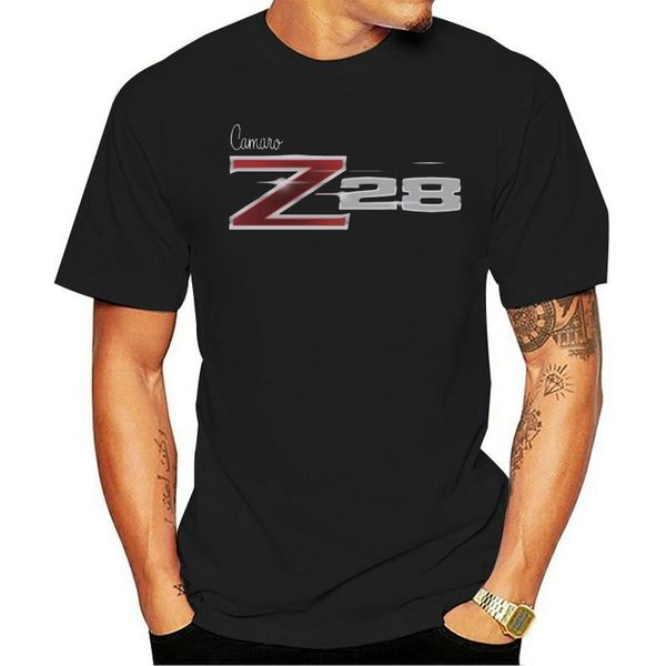 

men's t-shirts 2021 t-shirt chevy camaro z28 logo tall, White;black