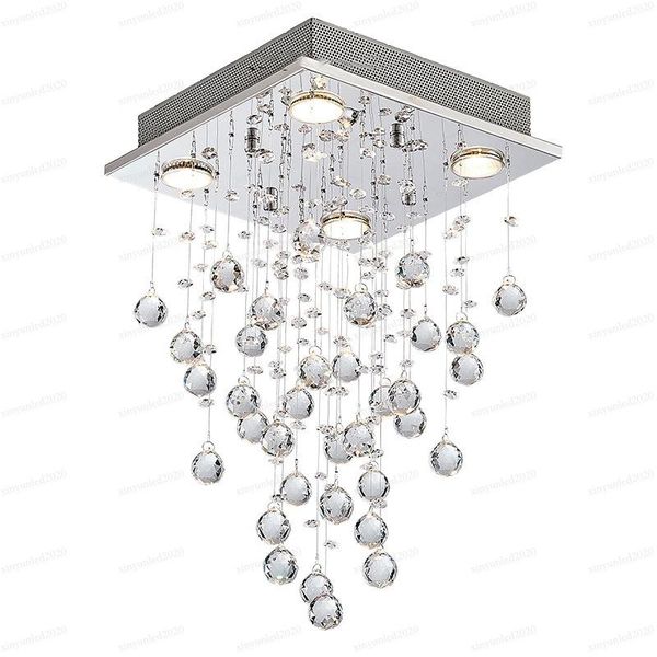 Lampadario di cristallo a led per interni camera da letto sala espositiva decorazione lampada da soffitto in cristallo soggiorno lampada da soffitto a LED lampada da esportazione lampade a sospensione