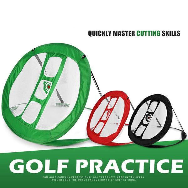 

golf training aids foldable practice cutting net waterproof pitching cage mat aid