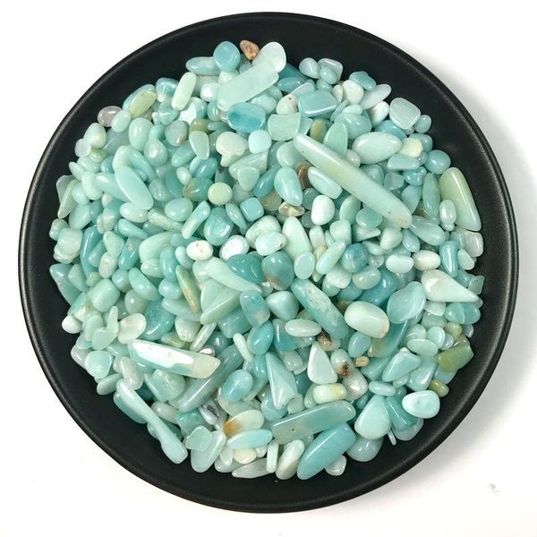

decorative objects & figurines 100g natural stone crystal mineral amazon amazonston original gravel home decoration diy energy wheel vein re
