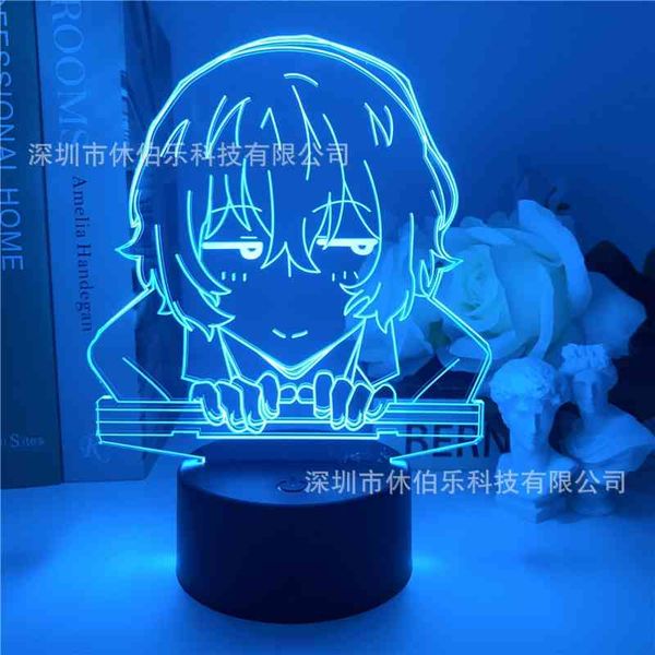 

wenhao wild dog taizai zhi 3d night light colorful usb gift bedroom sleeping led desk lamp