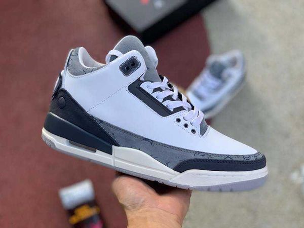 

3 3s men basketball shoes black cat mocha sport blue wolf cool grey varsity royal pure money mens trainers sports sneaker