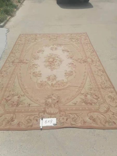 

handmade rug 6'x9' for home decoration with 100% zealand wool carpets