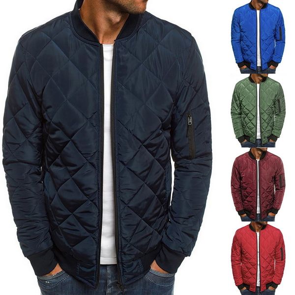 

men's fashion coats male lightweight windproof packable jackets solid warm jackests plus size 2xl ytq2, Black;brown