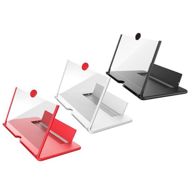 

pull type cell phone 3d large screen magnifier deskholder mounts & holders