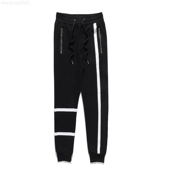 

men men's pants casual 21 arrival classic letter pattern print trousers mens spring autumn sweatpants clothing 31g8, Black