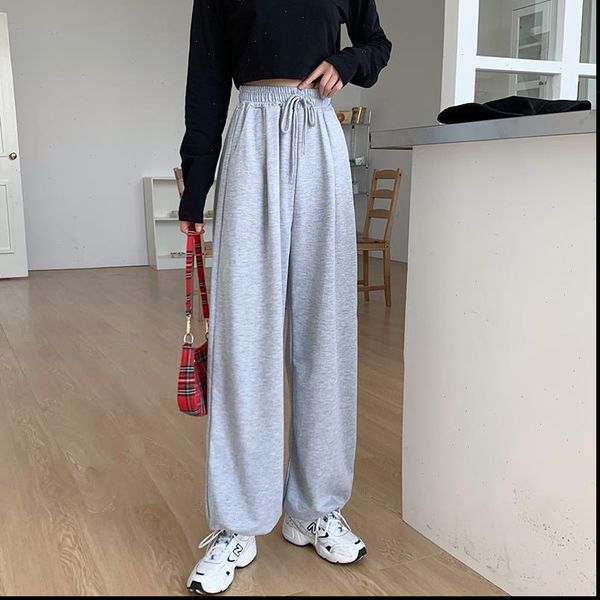 

soft comfort high waist casual women capri summer slacks long trousers, Black;white