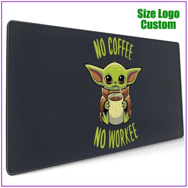 

mouse pads & wrist rests no coffee workee baby cute large pad with support gel alfombrilla escritorio ergonomic personalized steelseries