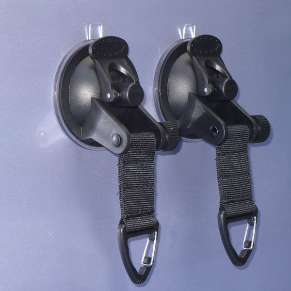 

2 pcs suction cup tie downs suction cup mount for smooth fiberglass surfaces like glass boats sups cars and campers wall hanger