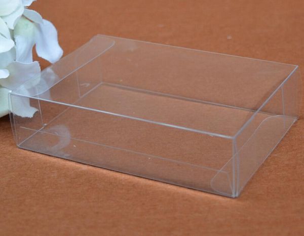 

gift wrap transparent clear candy box small pvc chocolate bags mini plastic boxes wedding favor party event decoration caja de dulces
