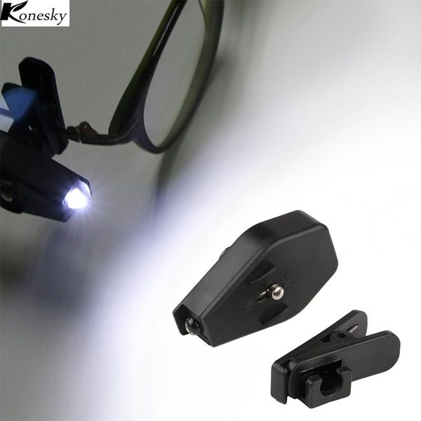 

book lights konesky flexible reading night light for eyeglass and tools mini led clip on universal portable