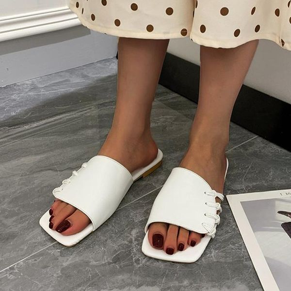 

slippers summer women's thick heel fashion casual go out flip flop, Black