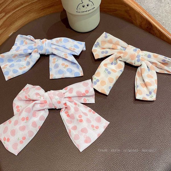

love gauze bowknot hairpin designer dongdamen personality hair accessories tie hair mori girl's heart accessories, Golden;silver