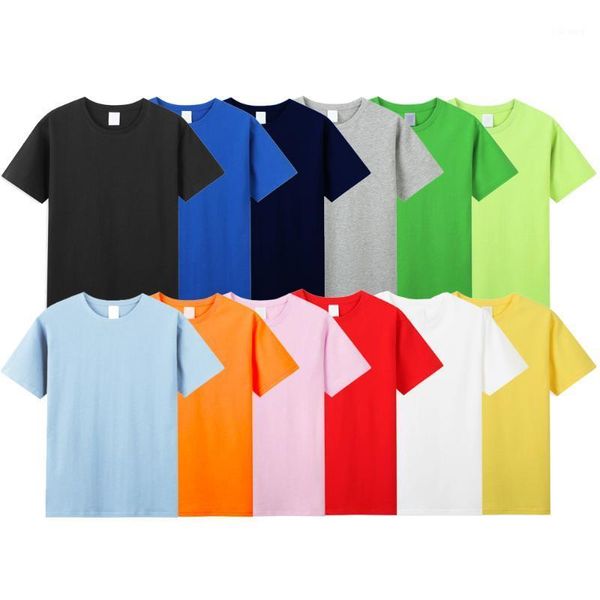 

men's t-shirts 2021 summer solid 12 color mens cotton comfortable t shirt o-neck basic t-shirt male harajuku soft tee, White;black