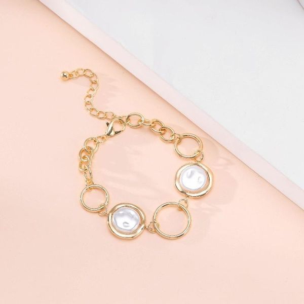 

bangle 2021 baroque jane style bead women's bracelet chain noble and elegant gold-plated adjustable jewelry gift wholesale, Black