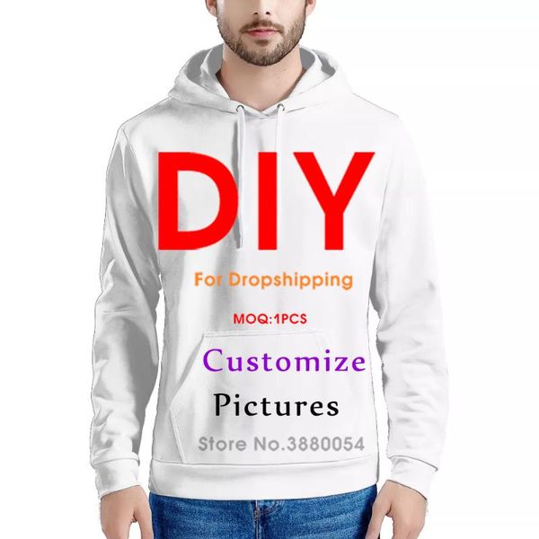

men's hoodies & sweatshirts noisydesigns customize men pullovers 3d digital prints thick plus size 4xl wear hoodie clothes drop, Black
